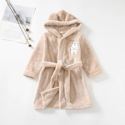 Peignoir ourson bébé/enfant