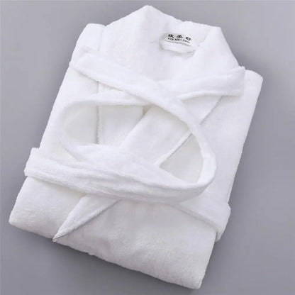 Peignoir de Bain Coton éponge/Polyester Homme et Femme