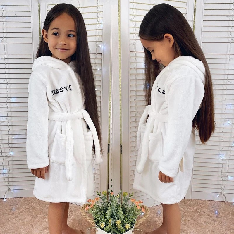 Peignoir Flanelle Enfant Unisexe