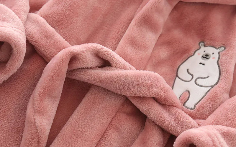 Peignoir ourson bébé/enfant