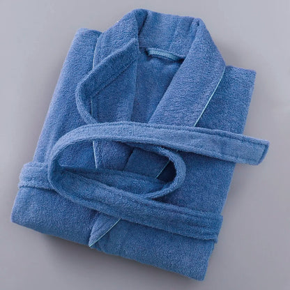 Peignoir de Bain Coton éponge/Polyester Homme et Femme
