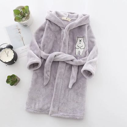 Peignoir ourson bébé/enfant