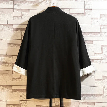 Haori Japonais Coton/Polyester