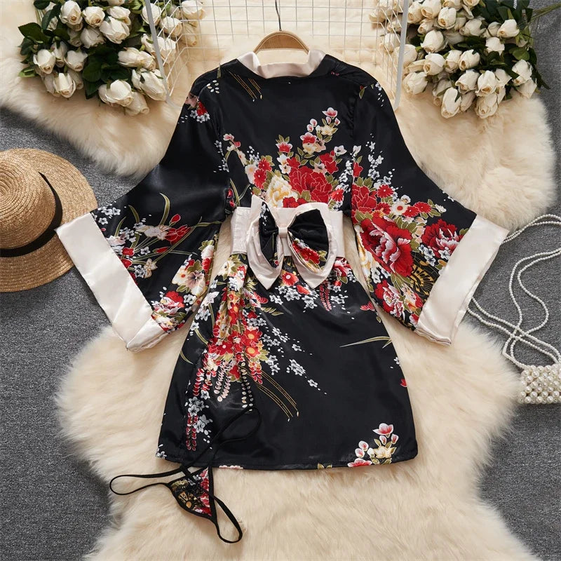 Kimono Japonais Sexy Pour Femme