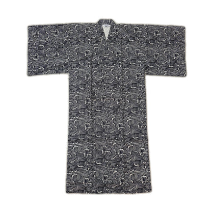 Kimono Japonais coton sans ceinture Homme