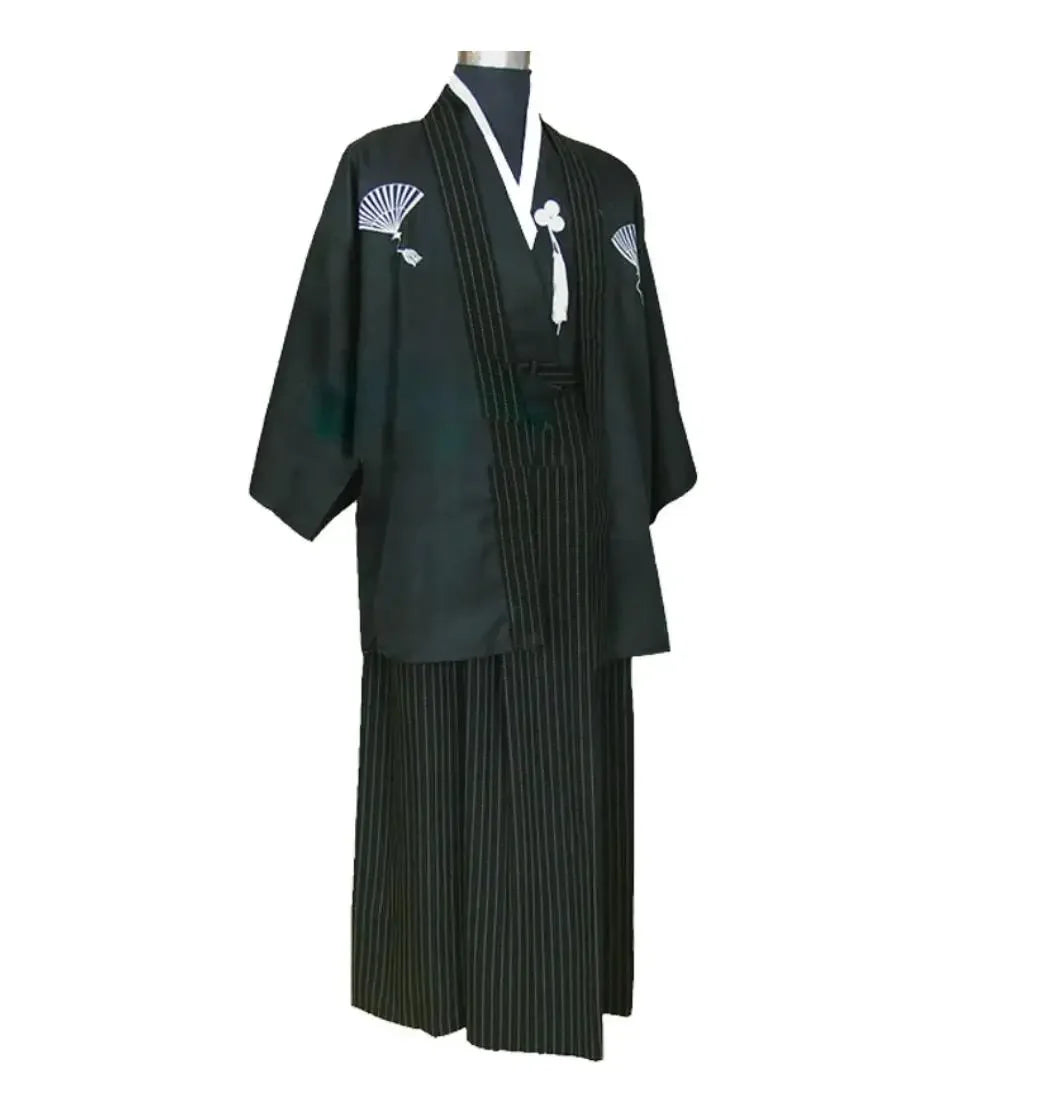 Kimono traditionnel Japonais Polyester Homme