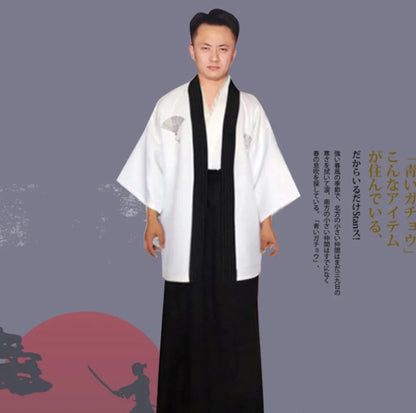 Kimono traditionnel Japonais Polyester Homme