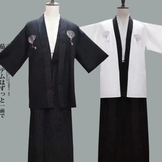 Kimono traditionnel Japonais Polyester Homme