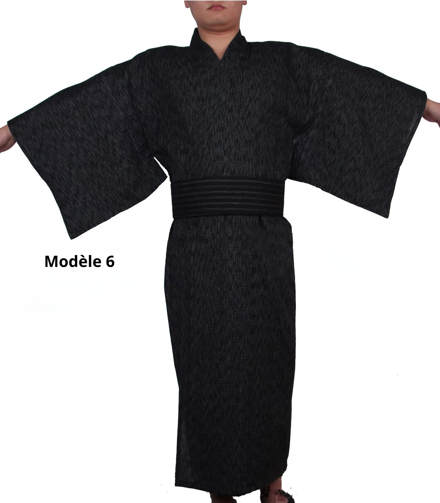Kimono Japonais Homme Coton sans ceinture