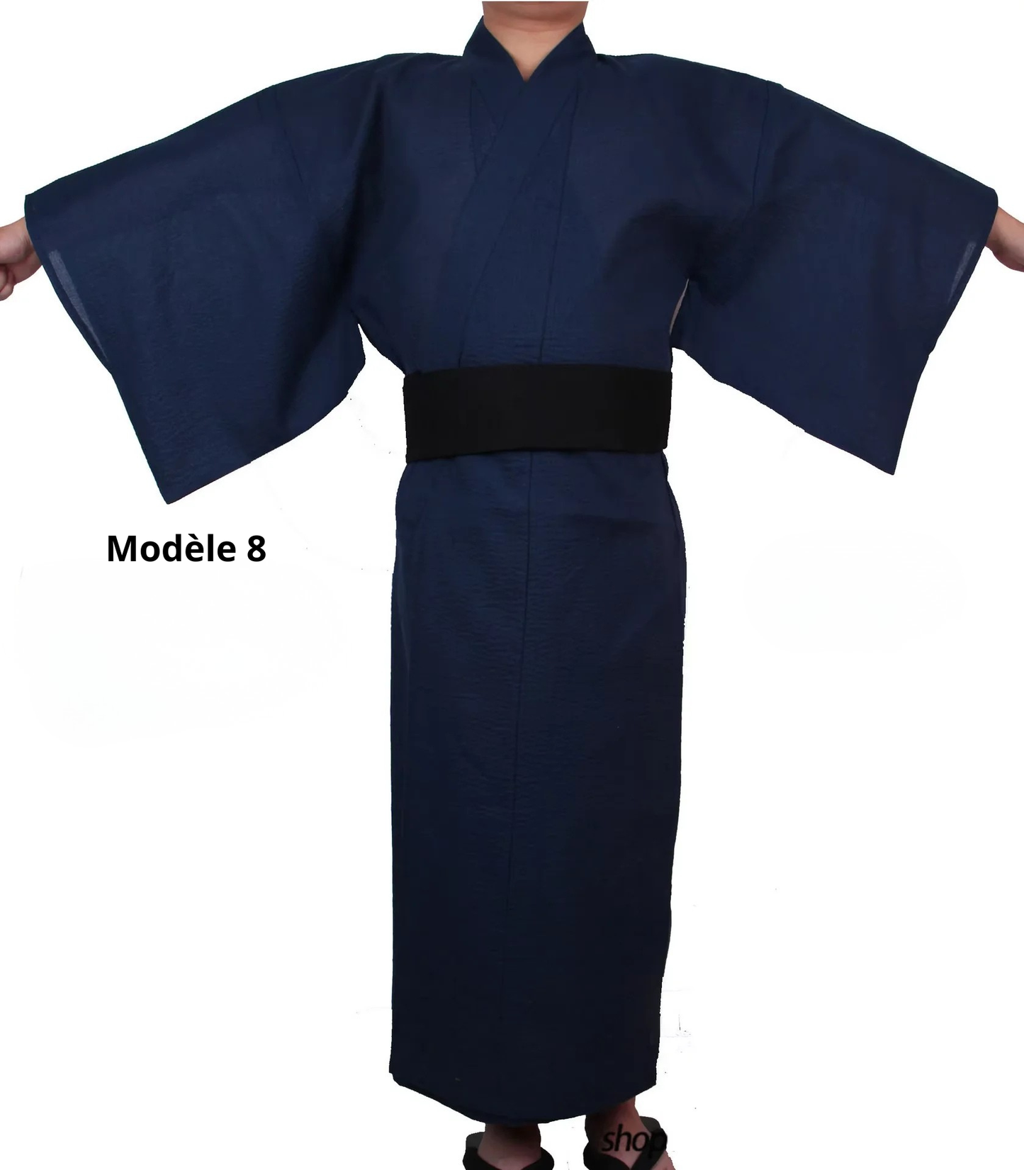 Kimono Japonais Homme Coton sans ceinture