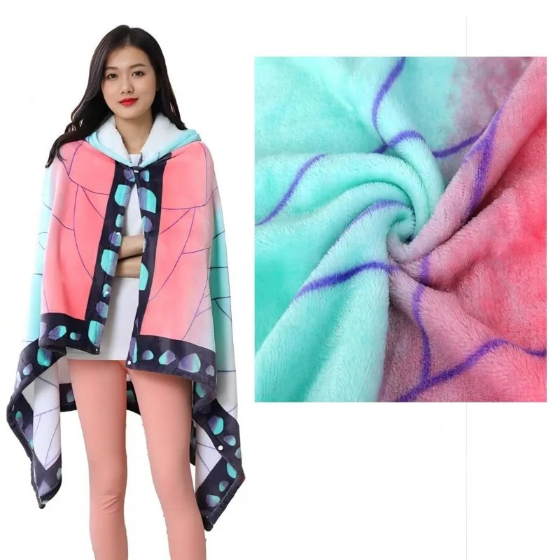 Peignoir/Serviette Demon Slayer Shinobu Kochō