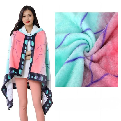 Peignoir/Serviette Demon Slayer Shinobu Kochō