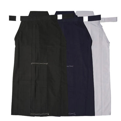 Pantalon Hakama Japonais de Kendo Coton/Polyester