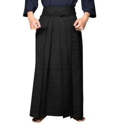 Pantalon Hakama Japonais de Kendo Coton/Polyester