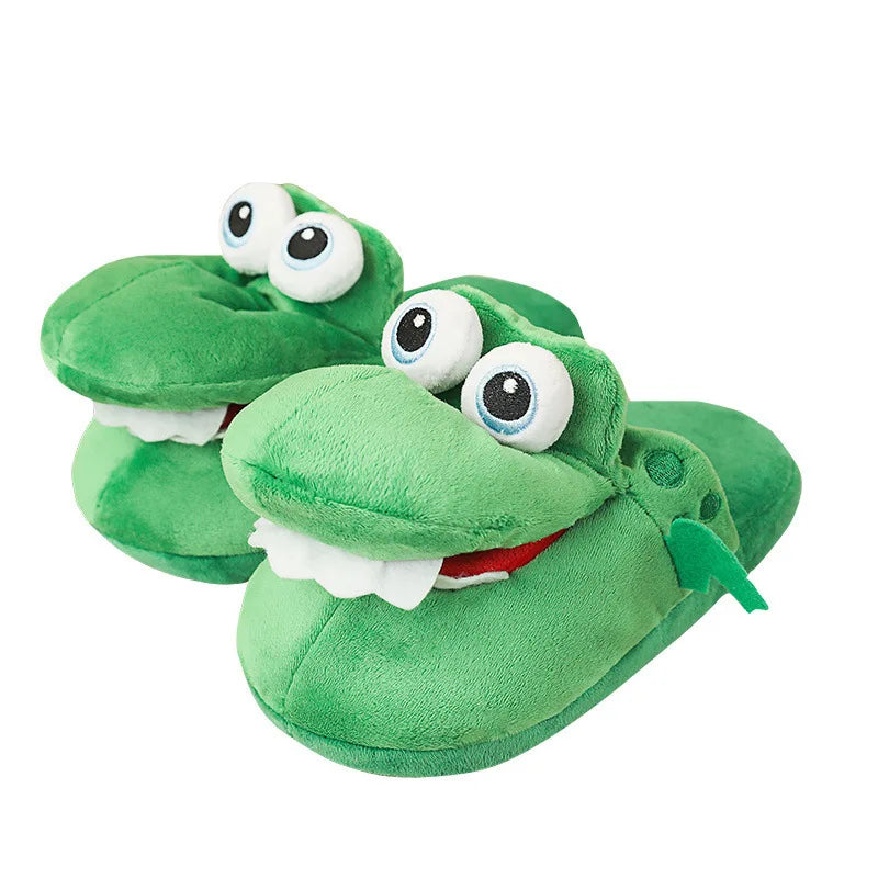 Pantoufle Coton Crocodile