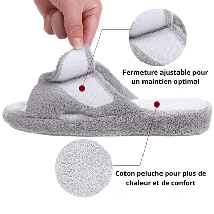 Pantoufles Coton à scratch