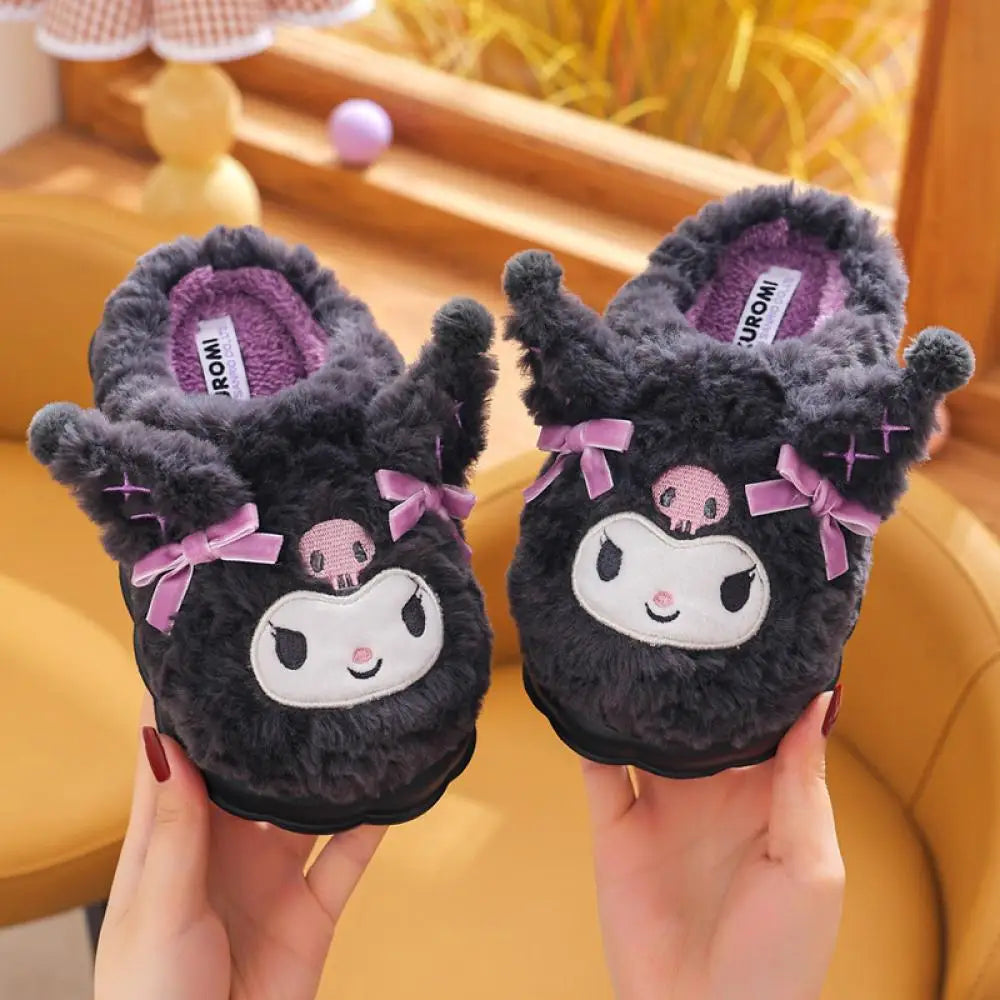 Pantoufle Coton Hello Kitty Kuromi