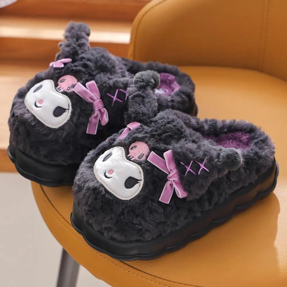 Pantoufle Coton Hello Kitty Kuromi