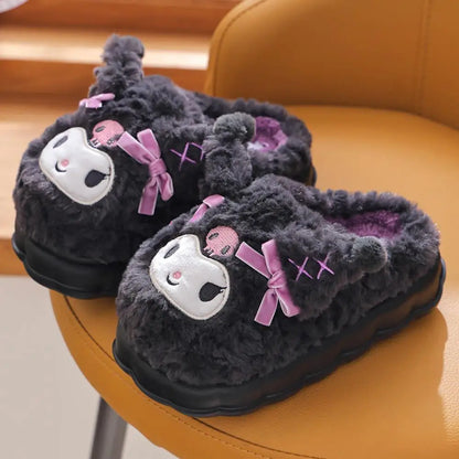 Pantoufle Coton Hello Kitty Kuromi