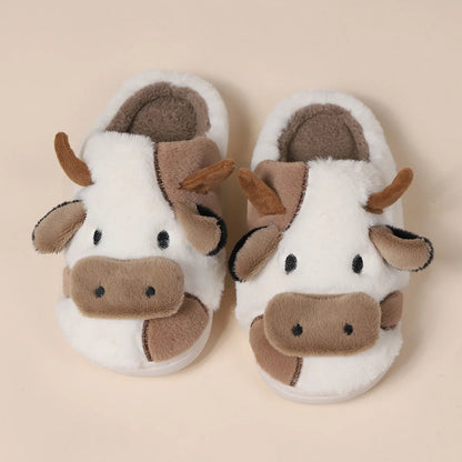 Pantoufles Coton Vache