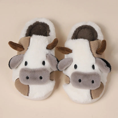 Pantoufle Coton Vache et Chat collection