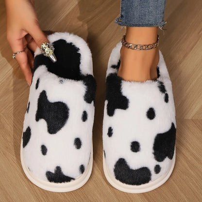 Pantoufle Coton Vache et Chat collection