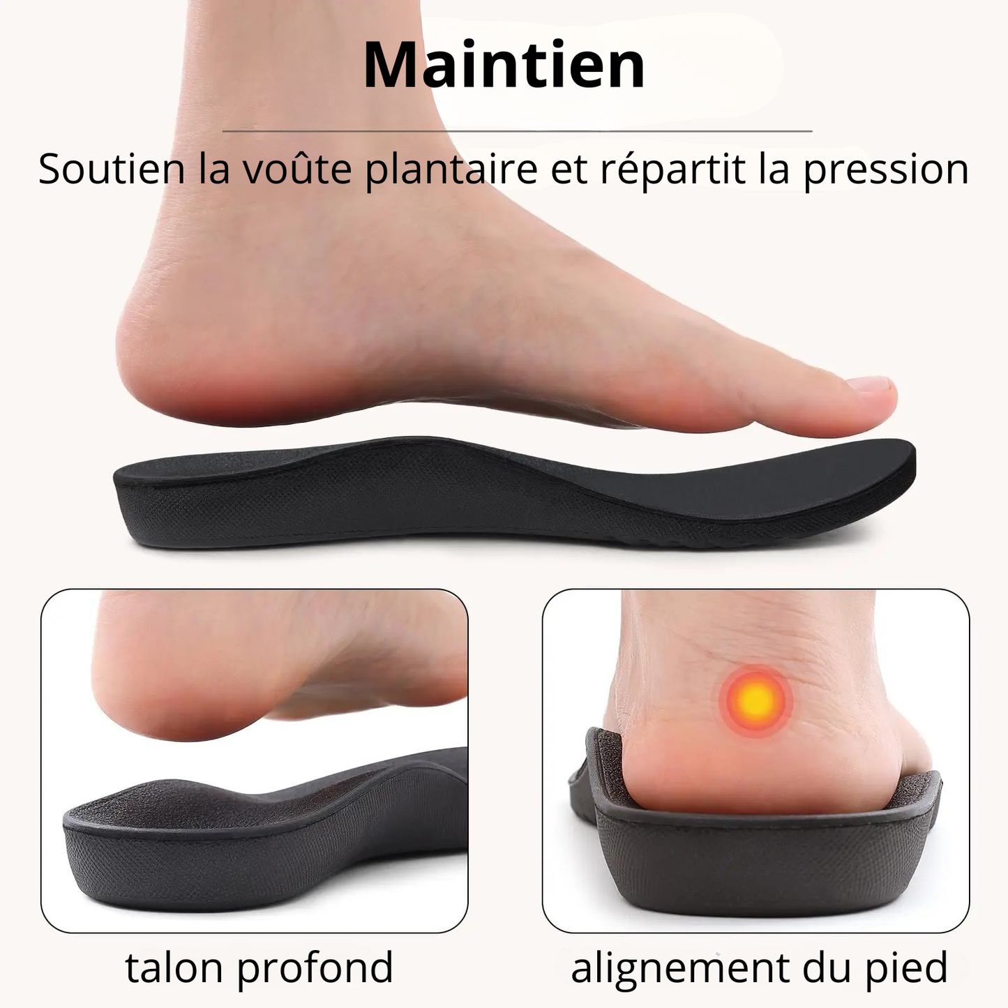 Pantoufles Orthopédiques Coton à Scratch