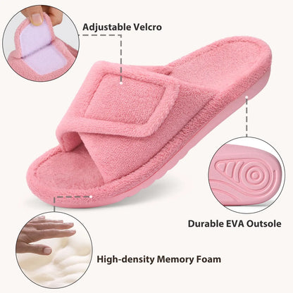 Pantoufle Orthopédique Coton à scratch