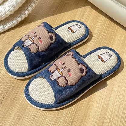 Pantoufle PVC Animaux mignons