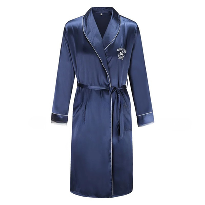 Peignoir Homme Satiné