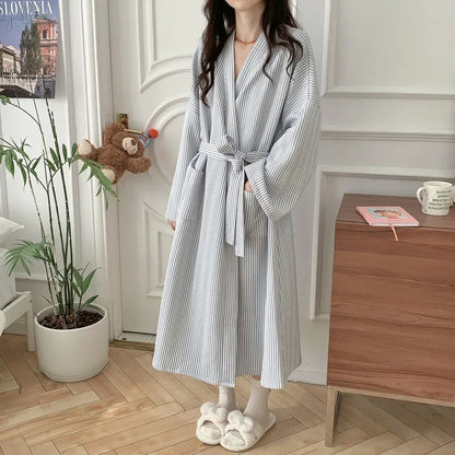 Peignoir Chaud Style Coréen Femme