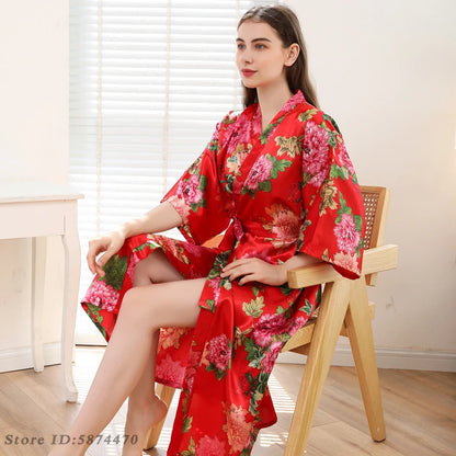 Peignoir Court et Long Femme