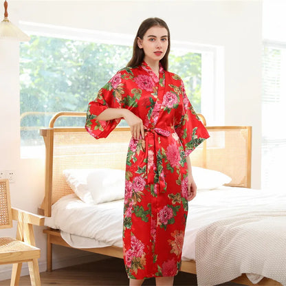 Peignoir Court et Long Femme