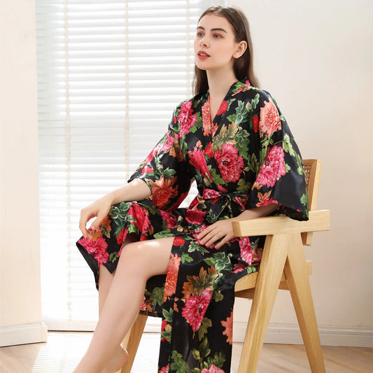 Peignoir Court et Long Femme