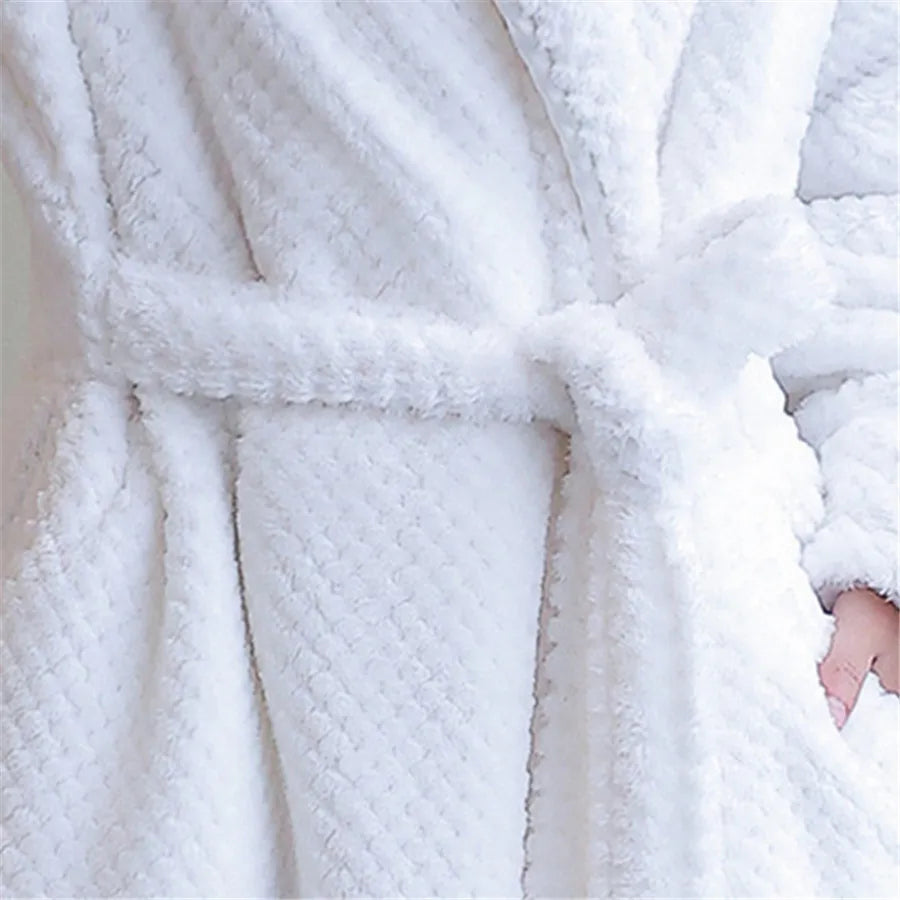 Peignoir Doux Flanelle Homme