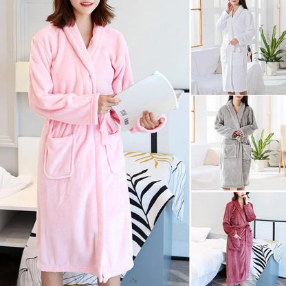 Peignoir Flanelle Cozy Femme