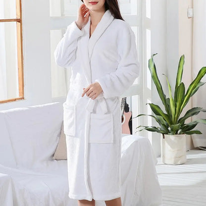 Peignoir Flanelle Cozy Femme