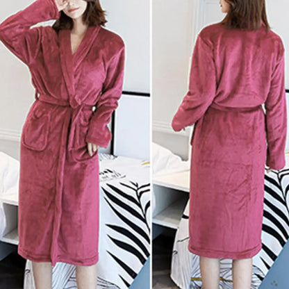 Peignoir Flanelle Cozy Femme