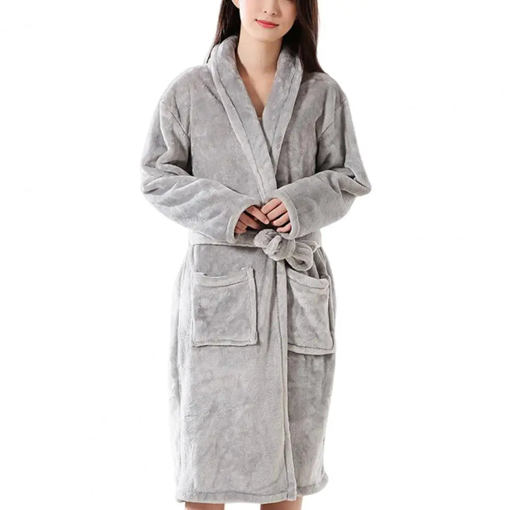 Peignoir Flanelle Cozy Femme