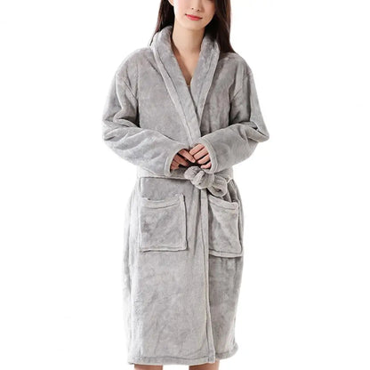 Peignoir Flanelle Cozy Femme