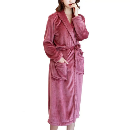 Peignoir Flanelle Cozy Femme