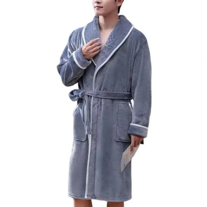 Peignoir Flanelle hiver polyester Homme