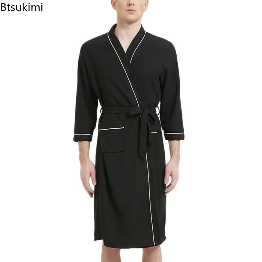 Peignoir Polyester Printemps/Automne Homme Nouveauté 2025