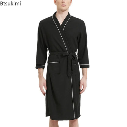 Peignoir Polyester Printemps/Automne Homme Nouveauté 2025