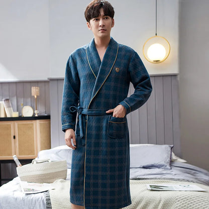 Peignoir Triple Couche Homme