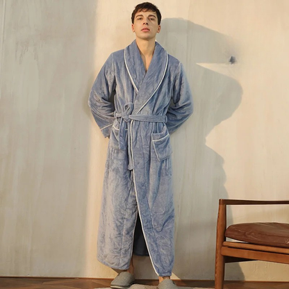 Peignoir Homme Flanelle classique confort