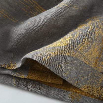 Peignoir coton imprimé unisexe