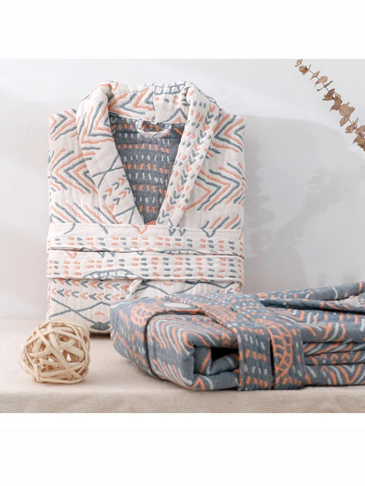 Peignoir coton premium Homme et Femme