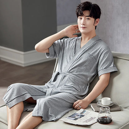 Peignoir coton/polyester Homme