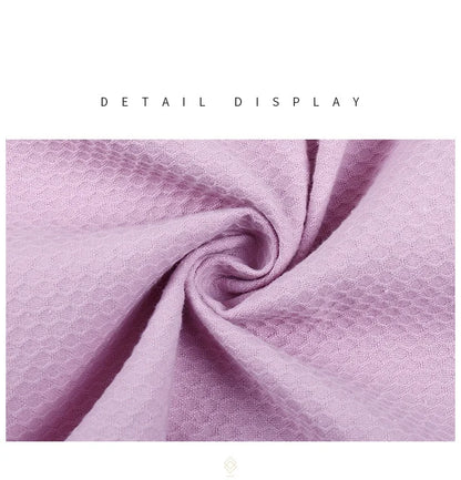 Peignoir de Bain Coton Gaufré Unisexe